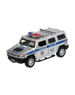Автомобиль игрушечный Технопарк Hummer H2 Полиция / HUM2-12POL-SR