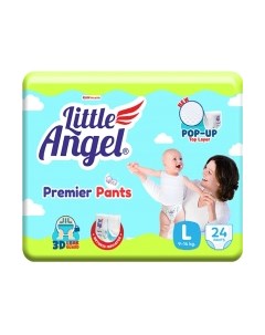 Подгузники-трусики детские Little Angel Baby Diaper Pants Premier Large Little angel