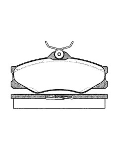 Тормозные колодки 234000BSX Stellox