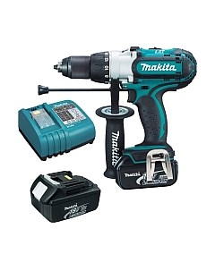 Профессиональная дрель-шуруповерт DHP451RFE Makita