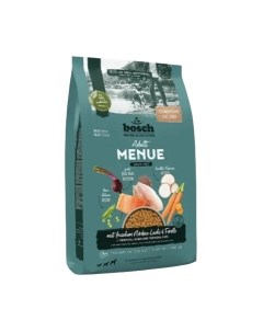 Сухой корм для собак HPC Menue Adult с лососем и форелью / 5416024 Bosch petfood