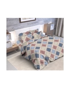 Комплект постельного белья Б Евро Оксфорд / 7675/2 Моё бельё