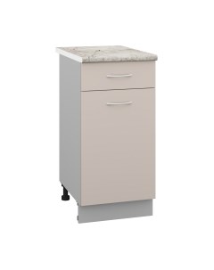 Шкаф-стол кухонный Кортекс-мебель Корнелия Лира НШ40р1ш