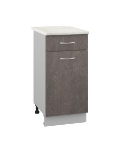 Шкаф-стол кухонный Кортекс-мебель Корнелия Лира НШ40р1ш