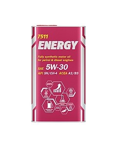 Моторное масло Energy 5W30 SN/CH-4 A3/B4 / MN7511-4ME Mannol