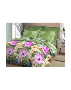 Комплект постельного белья Нежная космея 4 Евро Моё бельё