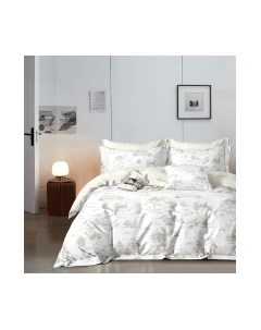 Комплект постельного белья Поплин Саванна 1.5 / 150-0094 Царство сновидений