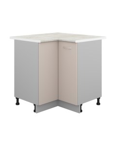 Шкаф-стол кухонный Кортекс-мебель Корнелия Лира НШУ угловой