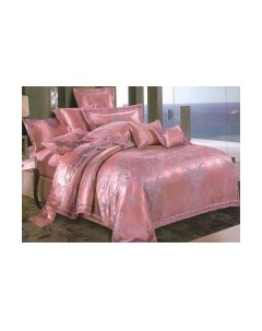 Комплект постельного белья Сатин Jacquard Premium семейный / СЖ-052 Alleri
