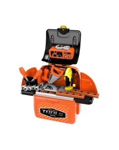 Набор инструментов игрушечный Pituso Юный столяр в рюкзаке / HW20001775