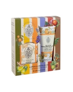 Набор косметики для тела La Florentina Pomario с маслами оливы и монои Крем для рук 75мл+Мыло 106г La florentina