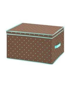 Коробка для хранения Коричневый горох тиффани с каймой тиффани / 490359 El casa