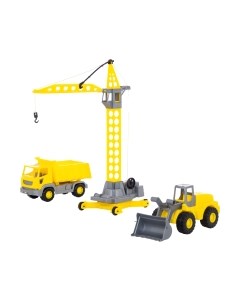 Набор игрушечных автомобилей Полесье Агат / 57150