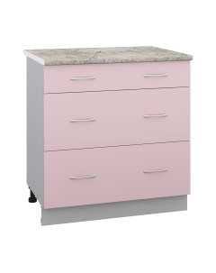 Шкаф-стол кухонный Корнелия Лира НШ80р3ш Кортекс-мебель