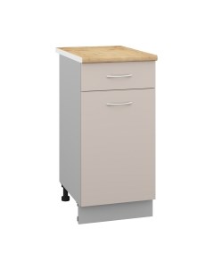 Шкаф-стол кухонный Кортекс-мебель Корнелия Лира НШ40р1ш