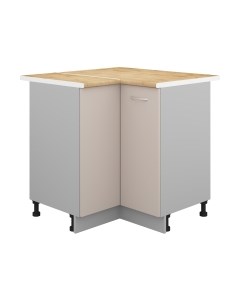 Шкаф-стол кухонный Кортекс-мебель Корнелия Лира НШУ угловой