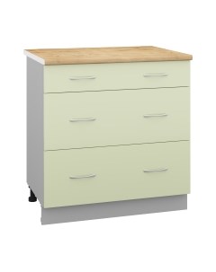 Шкаф-стол кухонный Кортекс-мебель Корнелия Лира НШ80р3ш