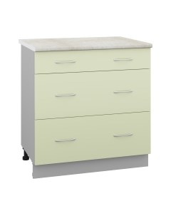 Шкаф-стол кухонный Кортекс-мебель Корнелия Лира НШ80р3ш