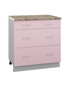 Шкаф-стол кухонный Корнелия Лира НШ80р3ш Кортекс-мебель