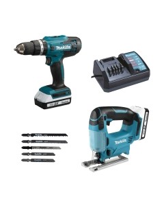 Набор профессионального электроинструмента Makita HP488D + JV183D / DK18B59Y