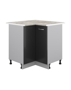 Шкаф-стол кухонный Кортекс-мебель Корнелия Лира НШУ угловой