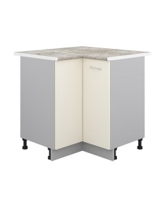 Шкаф-стол кухонный Кортекс-мебель Корнелия Лира НШУ угловой