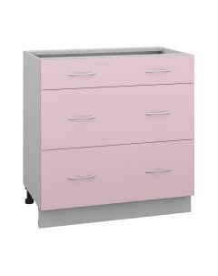 Шкаф-стол кухонный Корнелия Лира НШ80р3ш без столешницы Кортекс-мебель