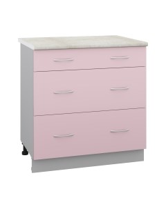 Шкаф-стол кухонный Корнелия Лира НШ80р3ш Кортекс-мебель