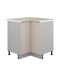 Шкаф-стол кухонный Кортекс-мебель Корнелия Лира НШУ угловой