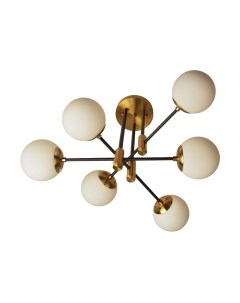 Потолочный светильник Mirastyle BL-8316/6 COPPER+BK