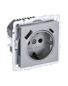 Розетка IEK BR-R14-16-U22-018-K47 Iek