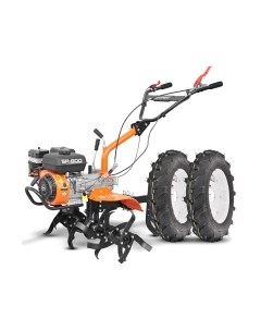 Мотокультиватор бензиновый Skiper SP-800 + колеса Brado 6.00-12