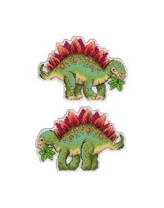 Набор для вышивания Динозавры. Стегозавр / Р-270М М.п.студия