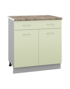 Шкаф-стол кухонный Кортекс-мебель Корнелия Лира НШ80р1ш