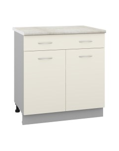 Шкаф-стол кухонный Кортекс-мебель Корнелия Лира НШ80р1ш