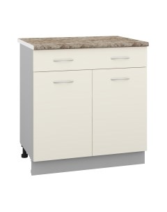 Шкаф-стол кухонный Кортекс-мебель Корнелия Лира НШ80р1ш