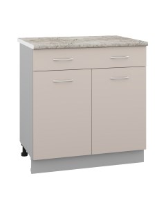 Шкаф-стол кухонный Кортекс-мебель Корнелия Лира НШ80р1ш