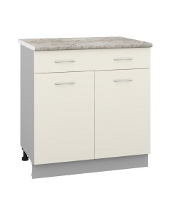 Шкаф-стол кухонный Кортекс-мебель Корнелия Лира НШ80р1ш