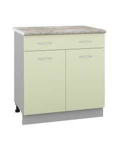 Шкаф-стол кухонный Кортекс-мебель Корнелия Лира НШ80р1ш