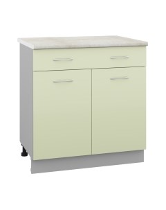 Шкаф-стол кухонный Кортекс-мебель Корнелия Лира НШ80р1ш