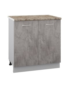 Шкаф-стол кухонный Кортекс-мебель Корнелия Лира НШ80р