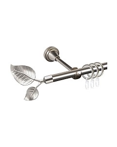 Карниз для штор АС ФОРОС Grace D16Г составной + наконечники Лист большой Ас форос