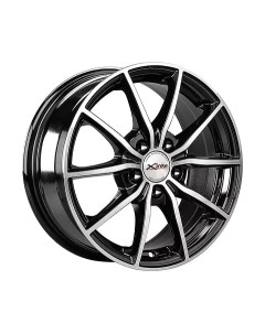 Литой диск X'trike X-111M 15x6.5" 5x114.3мм DIA 67.1мм ET 45мм BKFP