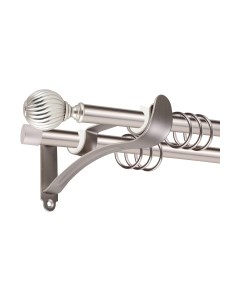 Карниз для штор АС ФОРОС Prime D16Г/16Г + наконечники Орион Ас форос