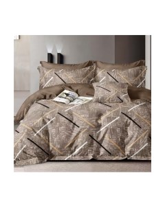 Комплект постельного белья Alleri Сатин Premium евро max / СП-286