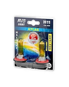 Комплект автомобильных ламп AVS Atlas Anti-Fog A78619S Avs