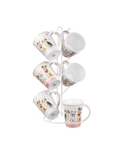 Набор кружек Elan Gallery Кошачья жизнь / 880208 Elan gallery