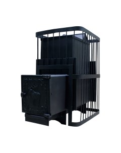 Печь-каменка КомфортПром Сталь Закрытая Каменка Чугунная Дверь 112211764 Комфортпром