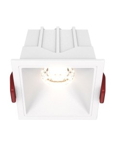 Точечный светильник Alfa LED DL043-01-10W4K-SQ-W Maytoni