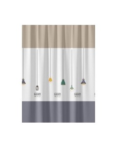 Шторка-занавеска для ванны Perfecto Linea Secret 36-118101 Perfecto linea